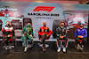 TEST BARCELLONA, (L to R): Valtteri Bottas (FIN) Mercedes AMG F1; Lance Stroll (CDN) Aston Martin F1 Team; Carlos Sainz Jr (ESP) Ferrari; Alexander Albon (THA) Williams Racing; e Mick Schumacher (GER) Haas F1 Team, in the FIA Press Conference.
25.02.2022. Formula One Testing, Day Three, Barcelona, Spain. Venerdi'.
- www.xpbimages.com, EMail: requests@xpbimages.com © Copyright: Bearne / XPB Images
