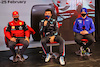 TEST BARCELLONA, (L to R): Carlos Sainz Jr (ESP) Ferrari; Alexander Albon (THA) Williams Racing; e Mick Schumacher (GER) Haas F1 Team, in the FIA Press Conference.
25.02.2022. Formula One Testing, Day Three, Barcelona, Spain. Venerdi'.
- www.xpbimages.com, EMail: requests@xpbimages.com © Copyright: Bearne / XPB Images