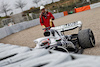 TEST BARCELLONA, Pierre Gasly (FRA) AlphaTauri AT03 locks up under braking e crashes into the tyre barrier.
25.02.2022. Formula One Testing, Day Three, Barcelona, Spain. Venerdi'.
- www.xpbimages.com, EMail: requests@xpbimages.com © Copyright: XPB Images
