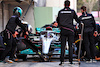 TEST BARCELLONA, Lewis Hamilton (GBR) Mercedes AMG F1 W13 practices a pit stop.
25.02.2022. Formula One Testing, Day Three, Barcelona, Spain. Venerdi'.
- www.xpbimages.com, EMail: requests@xpbimages.com © Copyright: Batchelor / XPB Images