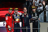 GP ABU DHABI, Charles Leclerc (FRA), Ferrari Max Verstappen (NLD), Red Bull Racing George Russell (GBR), Mercedes AMG F1 
26.11.2023. Formula 1 World Championship, Rd 23, Abu Dhabi Grand Prix, Yas Marina Circuit, Abu Dhabi, Gara Day.
- www.xpbimages.com, EMail: requests@xpbimages.com © Copyright: Charniaux / XPB Images