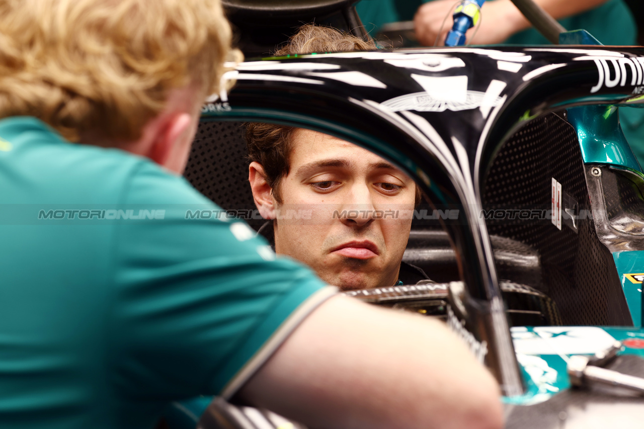 GP ABU DHABI, Felipe Drugovich (BRA) Aston Martin F1 Team, Reserve e Development Programme Driver.

23.11.2023. Formula 1 World Championship, Rd 23, Abu Dhabi Grand Prix, Yas Marina Circuit, Abu Dhabi, Preparation Day.

 - www.xpbimages.com, EMail: requests@xpbimages.com © Copyright: Coates / XPB Images