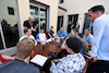 GP ABU DHABI, Pierre Gasly (FRA) Alpine F1 Team with the media.
23.11.2023. Formula 1 World Championship, Rd 23, Abu Dhabi Grand Prix, Yas Marina Circuit, Abu Dhabi, Preparation Day.
- www.xpbimages.com, EMail: requests@xpbimages.com © Copyright: Moy / XPB Images
