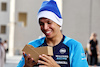 GP ABU DHABI, Alexander Albon (THA) Williams Racing - Secret Santa present.
23.11.2023. Formula 1 World Championship, Rd 23, Abu Dhabi Grand Prix, Yas Marina Circuit, Abu Dhabi, Preparation Day.
- www.xpbimages.com, EMail: requests@xpbimages.com © Copyright: Moy / XPB Images