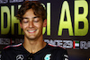 GP ABU DHABI, George Russell (GBR) Mercedes AMG F1 in the FIA Press Conference.
23.11.2023. Formula 1 World Championship, Rd 23, Abu Dhabi Grand Prix, Yas Marina Circuit, Abu Dhabi, Preparation Day.
- www.xpbimages.com, EMail: requests@xpbimages.com © Copyright: Batchelor / XPB Images
