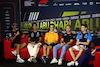 GP ABU DHABI, (L to R): Daniel Ricciardo (AUS) AlphaTauri; George Russell (GBR) Mercedes AMG F1; Oscar Piastri (AUS) McLaren; Kevin Magnussen (DEN) Haas F1 Team; e Logan Sargeant (USA) Williams Racing, in the FIA Press Conference.
23.11.2023. Formula 1 World Championship, Rd 23, Abu Dhabi Grand Prix, Yas Marina Circuit, Abu Dhabi, Preparation Day.
- www.xpbimages.com, EMail: requests@xpbimages.com © Copyright: Batchelor / XPB Images