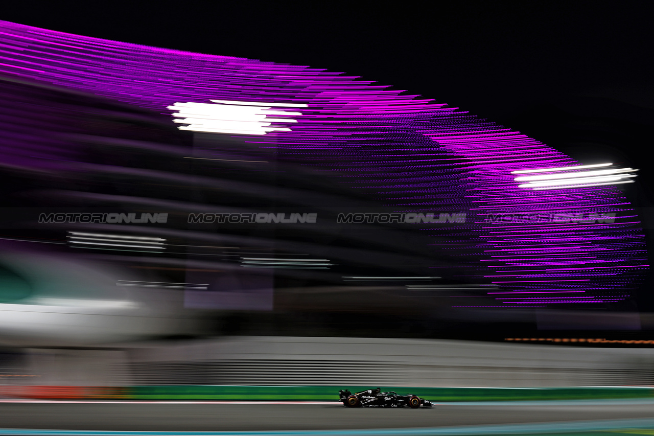 GP ABU DHABI, Valtteri Bottas (FIN) Alfa Romeo F1 Team C43.

25.11.2023. Formula 1 World Championship, Rd 23, Abu Dhabi Grand Prix, Yas Marina Circuit, Abu Dhabi, Qualifiche Day.

- www.xpbimages.com, EMail: requests@xpbimages.com © Copyright: Charniaux / XPB Images