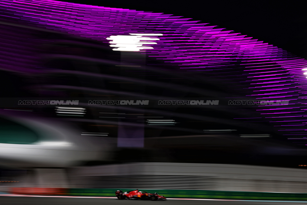 GP ABU DHABI, Charles Leclerc (MON) Ferrari SF-23.

25.11.2023. Formula 1 World Championship, Rd 23, Abu Dhabi Grand Prix, Yas Marina Circuit, Abu Dhabi, Qualifiche Day.

- www.xpbimages.com, EMail: requests@xpbimages.com © Copyright: Charniaux / XPB Images