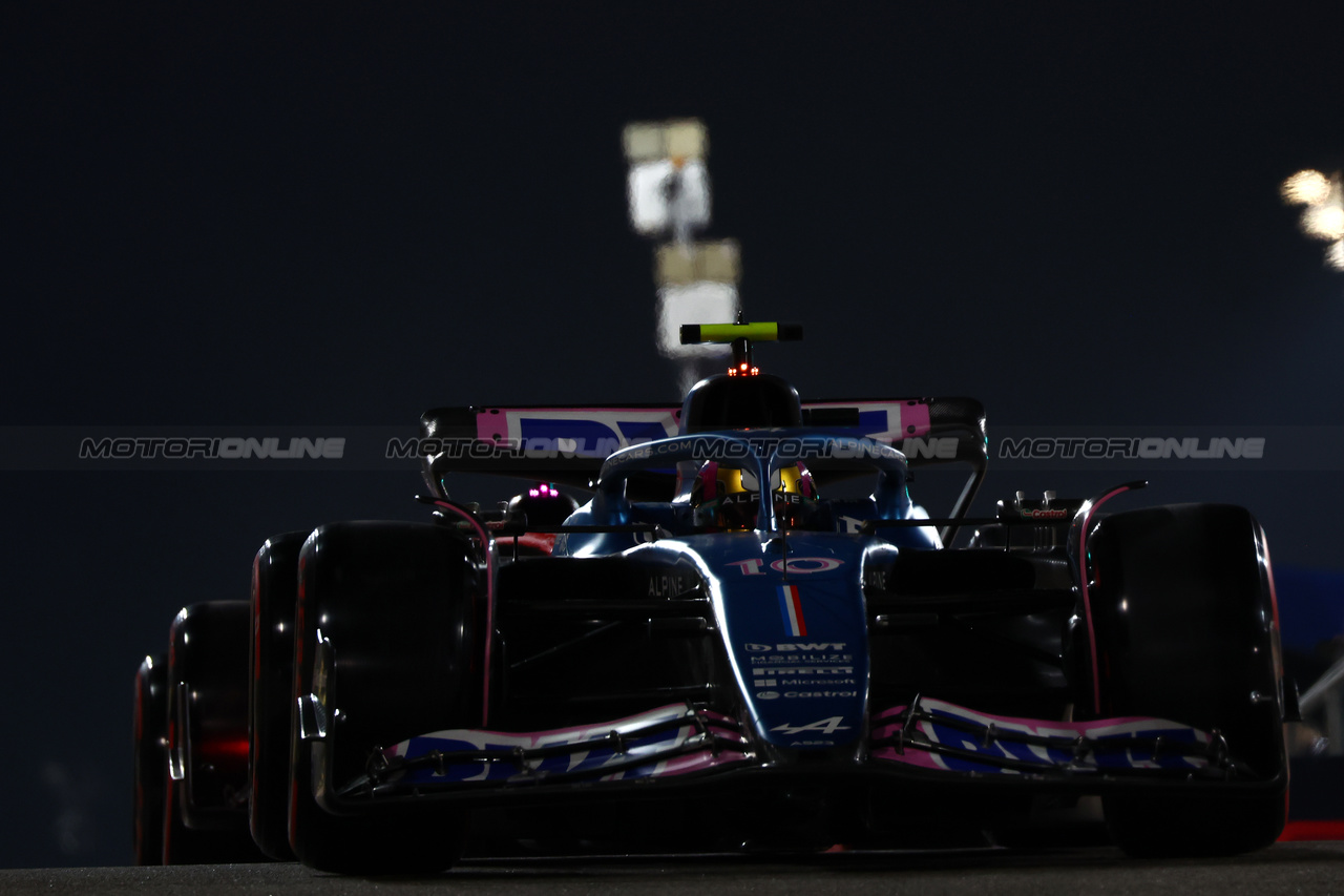 GP ABU DHABI, Pierre Gasly (FRA) Alpine F1 Team A523.

25.11.2023. Formula 1 World Championship, Rd 23, Abu Dhabi Grand Prix, Yas Marina Circuit, Abu Dhabi, Qualifiche Day.

 - www.xpbimages.com, EMail: requests@xpbimages.com © Copyright: Coates / XPB Images