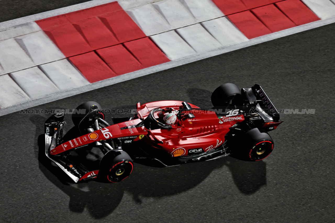GP ABU DHABI, Charles Leclerc (MON) Ferrari SF-23.

25.11.2023. Formula 1 World Championship, Rd 23, Abu Dhabi Grand Prix, Yas Marina Circuit, Abu Dhabi, Qualifiche Day.

- www.xpbimages.com, EMail: requests@xpbimages.com © Copyright: Moy / XPB Images