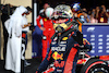GP ABU DHABI, Max Verstappen (NLD) Red Bull Racing celebrates his pole position in qualifying parc ferme.
25.11.2023. Formula 1 World Championship, Rd 23, Abu Dhabi Grand Prix, Yas Marina Circuit, Abu Dhabi, Qualifiche Day.
- www.xpbimages.com, EMail: requests@xpbimages.com © Copyright: Batchelor / XPB Images
