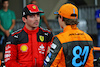 GP ABU DHABI, (L to R): Charles Leclerc (MON) Ferrari with Oscar Piastri (AUS) McLaren in qualifying parc ferme.
25.11.2023. Formula 1 World Championship, Rd 23, Abu Dhabi Grand Prix, Yas Marina Circuit, Abu Dhabi, Qualifiche Day.
- www.xpbimages.com, EMail: requests@xpbimages.com © Copyright: Batchelor / XPB Images