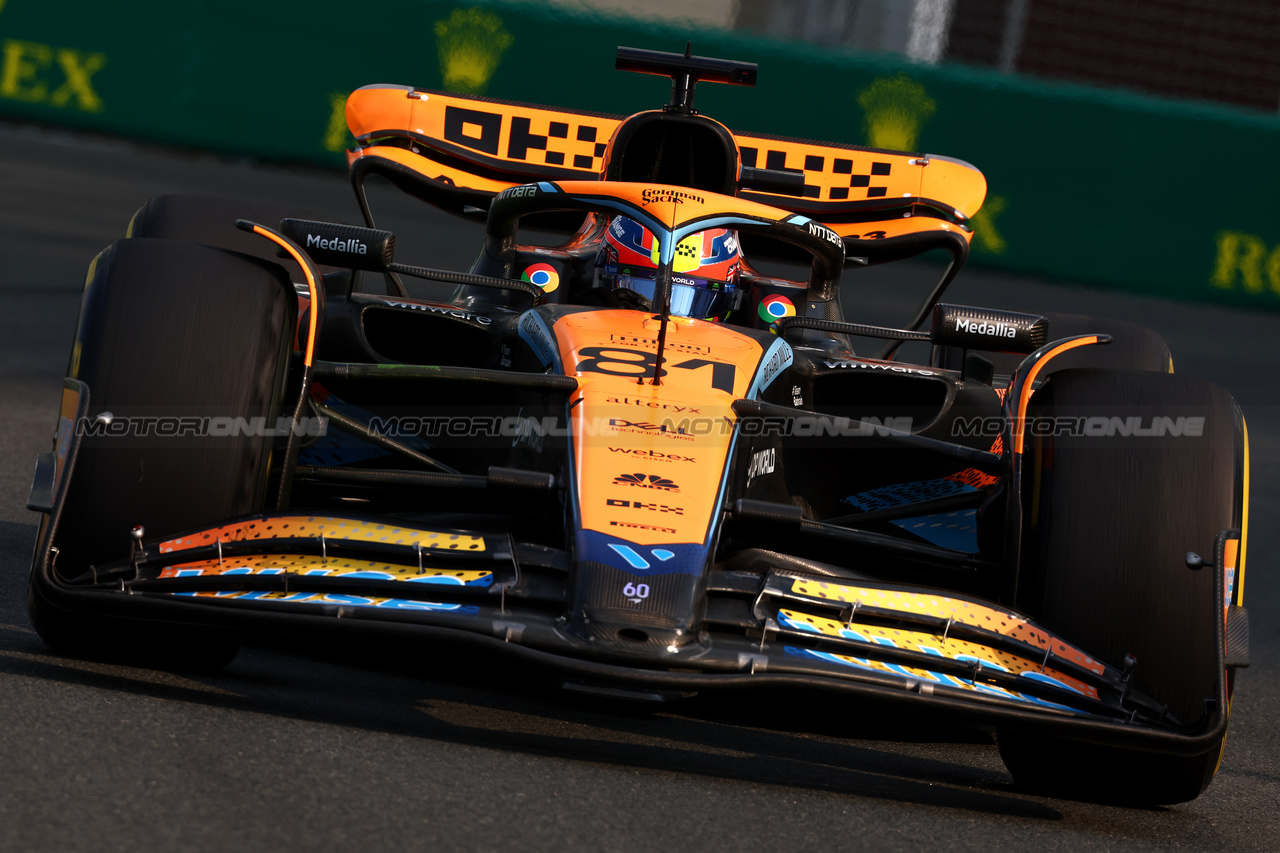 GP ABU DHABI, Oscar Piastri (AUS) McLaren MCL60.

24.11.2023. Formula 1 World Championship, Rd 23, Abu Dhabi Grand Prix, Yas Marina Circuit, Abu Dhabi, Practice Day.

 - www.xpbimages.com, EMail: requests@xpbimages.com © Copyright: Coates / XPB Images