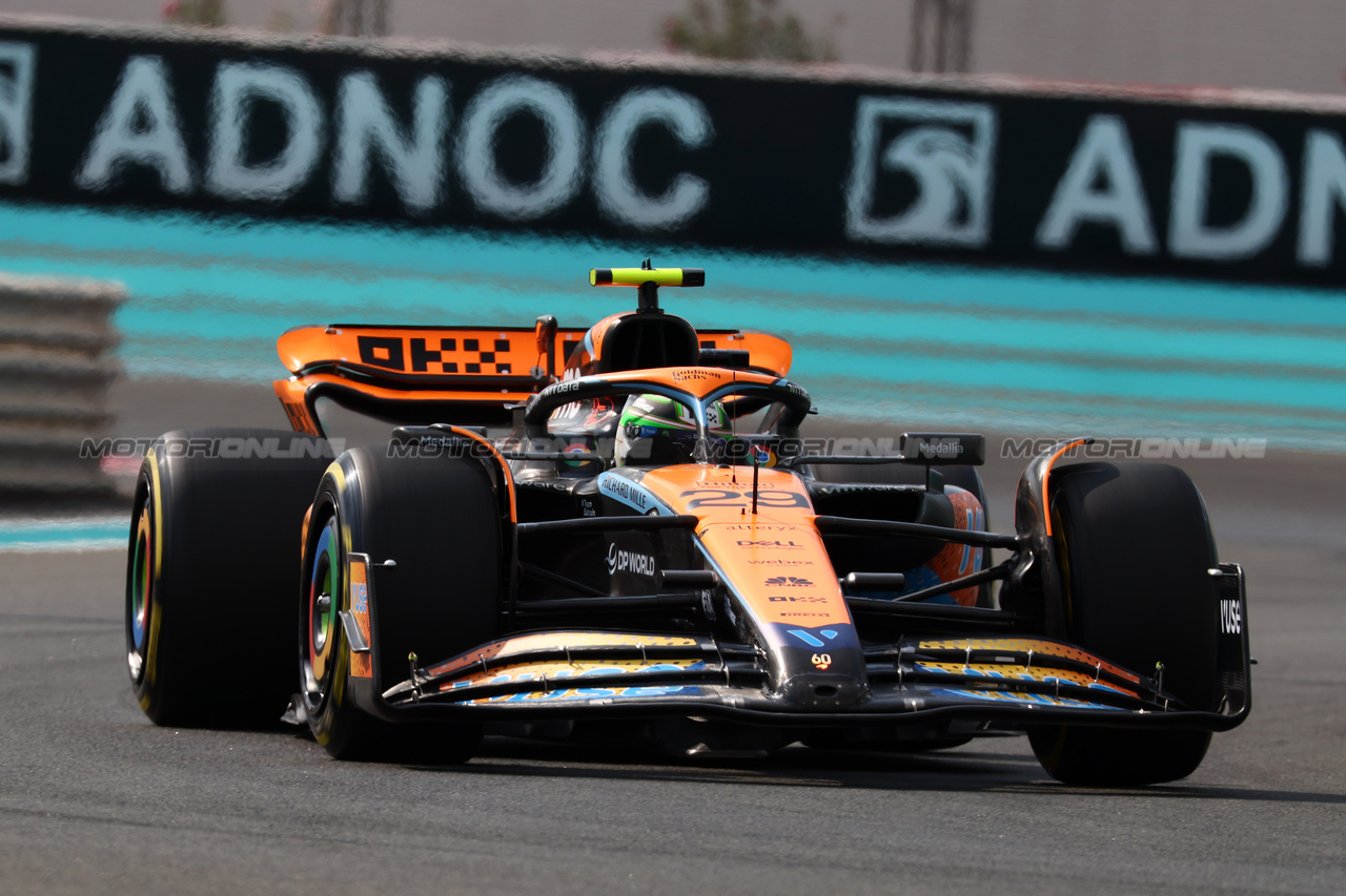 GP ABU DHABI, Pato O'Ward (MEX) McLaren MCL60 Test Driver.

24.11.2023. Formula 1 World Championship, Rd 23, Abu Dhabi Grand Prix, Yas Marina Circuit, Abu Dhabi, Practice Day.

 - www.xpbimages.com, EMail: requests@xpbimages.com © Copyright: Coates / XPB Images