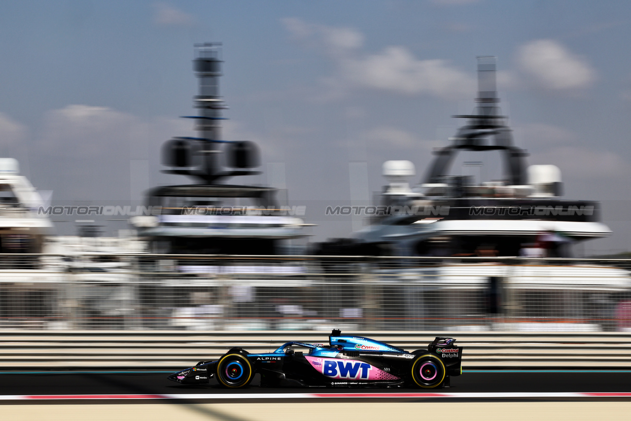GP ABU DHABI, Jack Doohan (AUS) Alpine F1 Team A523 Reserve Driver.

24.11.2023. Formula 1 World Championship, Rd 23, Abu Dhabi Grand Prix, Yas Marina Circuit, Abu Dhabi, Practice Day.

- www.xpbimages.com, EMail: requests@xpbimages.com © Copyright: Charniaux / XPB Images