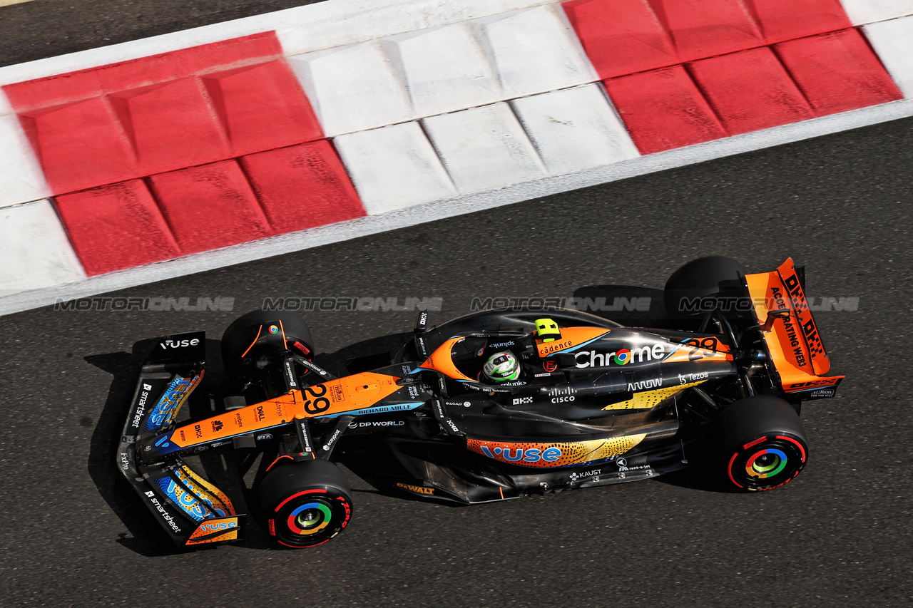 GP ABU DHABI, Pato O'Ward (MEX) McLaren MCL60 Test Driver.

24.11.2023. Formula 1 World Championship, Rd 23, Abu Dhabi Grand Prix, Yas Marina Circuit, Abu Dhabi, Practice Day.

- www.xpbimages.com, EMail: requests@xpbimages.com © Copyright: Moy / XPB Images