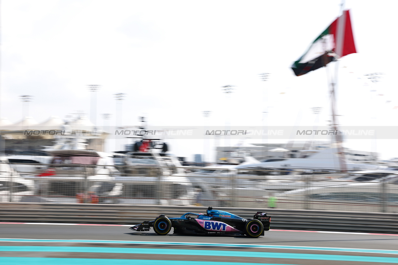 GP ABU DHABI, Jack Doohan (AUS) Alpine F1 Team A523 Reserve Driver.

24.11.2023. Formula 1 World Championship, Rd 23, Abu Dhabi Grand Prix, Yas Marina Circuit, Abu Dhabi, Practice Day.

- www.xpbimages.com, EMail: requests@xpbimages.com © Copyright: Charniaux / XPB Images