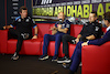 GP ABU DHABI, (L to R): Bruno Famin (FRA) Alpine Motorsports Vice President; Franz Tost (AUT) AlphaTauri Team Principal; e Guenther Steiner (ITA) Haas F1 Team Prinicipal, in the FIA Press Conference.
24.11.2023. Formula 1 World Championship, Rd 23, Abu Dhabi Grand Prix, Yas Marina Circuit, Abu Dhabi, Practice Day.
- www.xpbimages.com, EMail: requests@xpbimages.com © Copyright: Batchelor / XPB Images