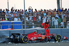 GP ABU DHABI, Carlos Sainz Jr (ESP) Ferrari SF-23 crashed in the second practice session.
24.11.2023. Formula 1 World Championship, Rd 23, Abu Dhabi Grand Prix, Yas Marina Circuit, Abu Dhabi, Practice Day.
- www.xpbimages.com, EMail: requests@xpbimages.com © Copyright: Charniaux / XPB Images