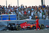 GP ABU DHABI, Carlos Sainz Jr (ESP) Ferrari SF-23 crashed in the second practice session.
24.11.2023. Formula 1 World Championship, Rd 23, Abu Dhabi Grand Prix, Yas Marina Circuit, Abu Dhabi, Practice Day.
- www.xpbimages.com, EMail: requests@xpbimages.com © Copyright: Charniaux / XPB Images