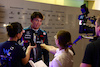 GP ABU DHABI, Alexander Albon (THA) Williams Racing with the media.
24.11.2023. Formula 1 World Championship, Rd 23, Abu Dhabi Grand Prix, Yas Marina Circuit, Abu Dhabi, Practice Day.
 - www.xpbimages.com, EMail: requests@xpbimages.com © Copyright: Coates / XPB Images