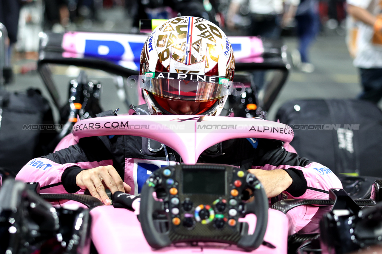 GP ARABIA SAUDITA, Pierre Gasly (FRA) Alpine F1 Team A523 on the grid.

19.03.2023. Formula 1 World Championship, Rd 2, Saudi Arabian Grand Prix, Jeddah, Saudi Arabia, Gara Day.

- www.xpbimages.com, EMail: requests@xpbimages.com © Copyright: Bearne / XPB Images