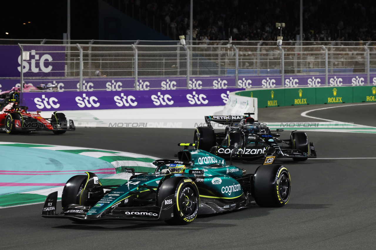 GP ARABIA SAUDITA, Fernando Alonso (ESP) Aston Martin F1 Team AMR23.

19.03.2023. Formula 1 World Championship, Rd 2, Saudi Arabian Grand Prix, Jeddah, Saudi Arabia, Gara Day.

- www.xpbimages.com, EMail: requests@xpbimages.com © Copyright: Bearne / XPB Images