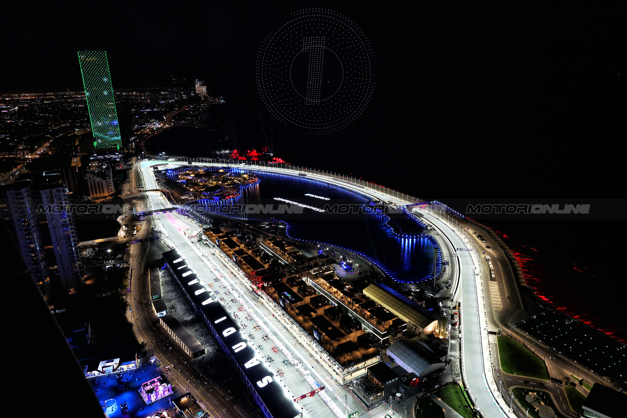 GP ARABIA SAUDITA, The grid before the partenza of the race.

19.03.2023. Formula 1 World Championship, Rd 2, Saudi Arabian Grand Prix, Jeddah, Saudi Arabia, Gara Day.

- www.xpbimages.com, EMail: requests@xpbimages.com © Copyright: Moy / XPB Images