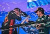 GP ARABIA SAUDITA, (L to R): Max Verstappen (NLD) Red Bull Racing celebrates his second position on the podium with fourth placed Fernando Alonso (ESP) Aston Martin F1 Team.
19.03.2023. Formula 1 World Championship, Rd 2, Saudi Arabian Grand Prix, Jeddah, Saudi Arabia, Gara Day.
- www.xpbimages.com, EMail: requests@xpbimages.com © Copyright: Bearne / XPB Images