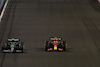 GP ARABIA SAUDITA, (L to R): Fernando Alonso (ESP) Aston Martin F1 Team AMR23 e Sergio Perez (MEX) Red Bull Racing RB19 battle for the lead of the race.
19.03.2023. Formula 1 World Championship, Rd 2, Saudi Arabian Grand Prix, Jeddah, Saudi Arabia, Gara Day.
 - www.xpbimages.com, EMail: requests@xpbimages.com © Copyright: Coates / XPB Images