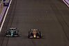 GP ARABIA SAUDITA, (L to R): Fernando Alonso (ESP) Aston Martin F1 Team AMR23 e Sergio Perez (MEX) Red Bull Racing RB19 battle for the lead of the race.
19.03.2023. Formula 1 World Championship, Rd 2, Saudi Arabian Grand Prix, Jeddah, Saudi Arabia, Gara Day.
 - www.xpbimages.com, EMail: requests@xpbimages.com © Copyright: Coates / XPB Images
