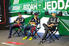 GP ARABIA SAUDITA, (L to R): Max Verstappen (NLD) Red Bull Racing, second; Sergio Perez (MEX) Red Bull Racing, vincitore; e George Russell (GBR) Mercedes AMG F1, third, in the the post race FIA Press Conference.
19.03.2023. Formula 1 World Championship, Rd 2, Saudi Arabian Grand Prix, Jeddah, Saudi Arabia, Gara Day.
- www.xpbimages.com, EMail: requests@xpbimages.com © Copyright: XPB Images