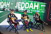 GP ARABIA SAUDITA, (L to R): Max Verstappen (NLD) Red Bull Racing, second; Sergio Perez (MEX) Red Bull Racing, vincitore; e George Russell (GBR) Mercedes AMG F1, third, in the the post race FIA Press Conference.
19.03.2023. Formula 1 World Championship, Rd 2, Saudi Arabian Grand Prix, Jeddah, Saudi Arabia, Gara Day.
- www.xpbimages.com, EMail: requests@xpbimages.com © Copyright: XPB Images