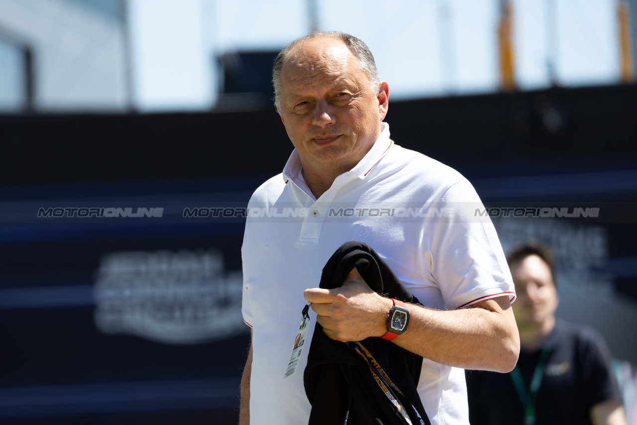 GP ARABIA SAUDITA, Frederic Vasseur (FRA) Ferrari Team Principal.

16.03.2023. Formula 1 World Championship, Rd 2, Saudi Arabian Grand Prix, Jeddah, Saudi Arabia, Preparation Day.

- www.xpbimages.com, EMail: requests@xpbimages.com ¬© Copyright: Rew / XPB Images