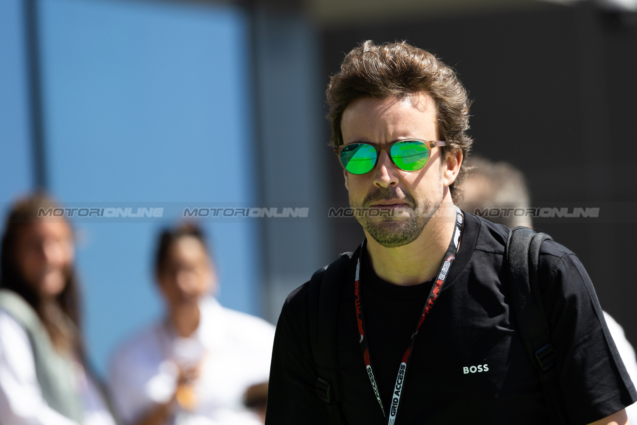 GP ARABIA SAUDITA, Fernando Alonso (ESP) Aston Martin F1 Team.

16.03.2023. Formula 1 World Championship, Rd 2, Saudi Arabian Grand Prix, Jeddah, Saudi Arabia, Preparation Day.

- www.xpbimages.com, EMail: requests@xpbimages.com ¬© Copyright: Rew / XPB Images