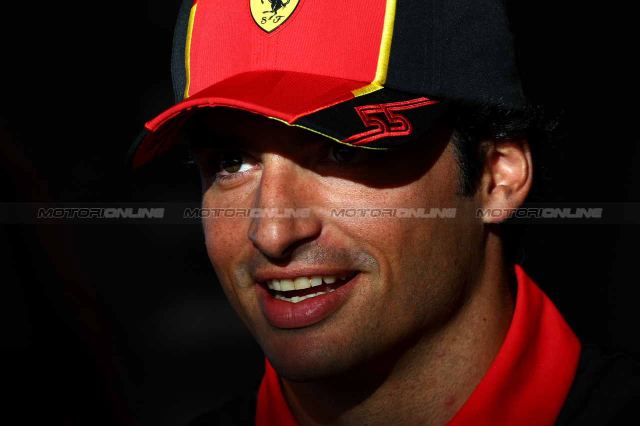 GP ARABIA SAUDITA, Carlos Sainz Jr (ESP) Ferrari.

16.03.2023. Formula 1 World Championship, Rd 2, Saudi Arabian Grand Prix, Jeddah, Saudi Arabia, Preparation Day.

- www.xpbimages.com, EMail: requests@xpbimages.com ¬© Copyright: Batchelor / XPB Images