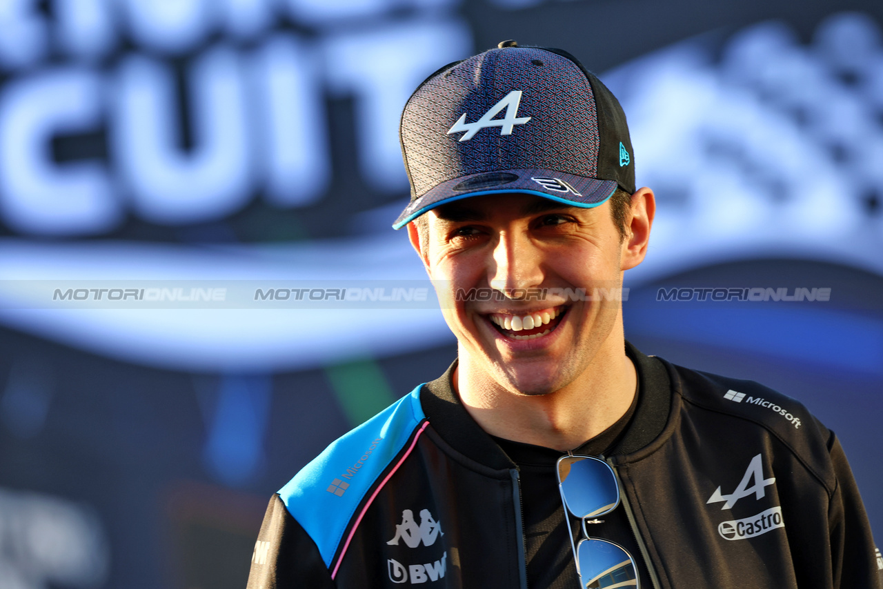 GP ARABIA SAUDITA, Esteban Ocon (FRA) Alpine F1 Team.

16.03.2023. Formula 1 World Championship, Rd 2, Saudi Arabian Grand Prix, Jeddah, Saudi Arabia, Preparation Day.

 - www.xpbimages.com, EMail: requests@xpbimages.com ¬© Copyright: Coates / XPB Images