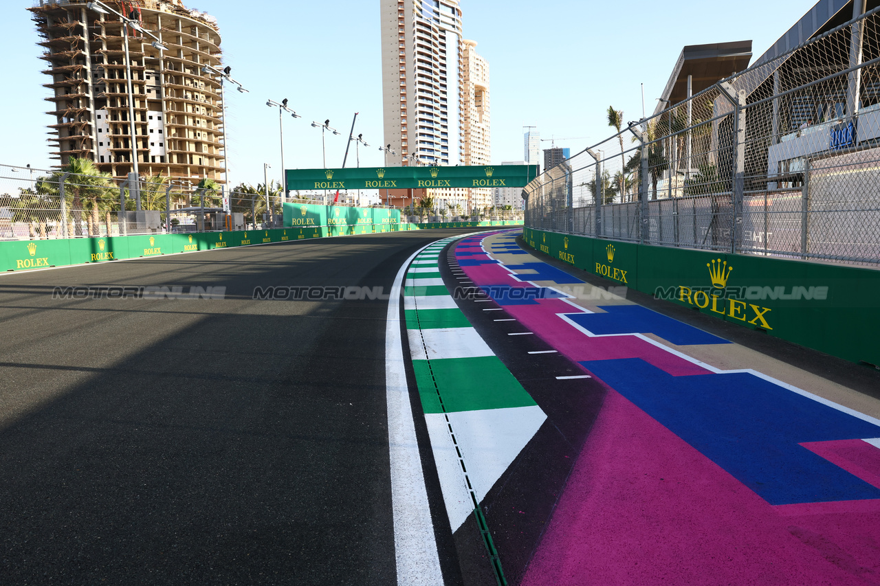 GP ARABIA SAUDITA, Turn 14.
16.03.2023. Formula 1 World Championship, Rd 2, Saudi Arabian Grand Prix, Jeddah, Saudi Arabia, Preparation Day.
- www.xpbimages.com, EMail: requests@xpbimages.com ¬© Copyright: Batchelor / XPB Images