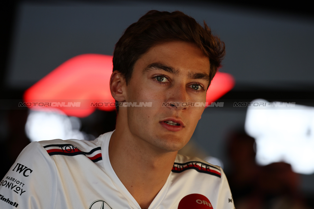 GP ARABIA SAUDITA, George Russell (GBR) Mercedes AMG F1.

16.03.2023. Formula 1 World Championship, Rd 2, Saudi Arabian Grand Prix, Jeddah, Saudi Arabia, Preparation Day.

- www.xpbimages.com, EMail: requests@xpbimages.com ¬© Copyright: Moy / XPB Images