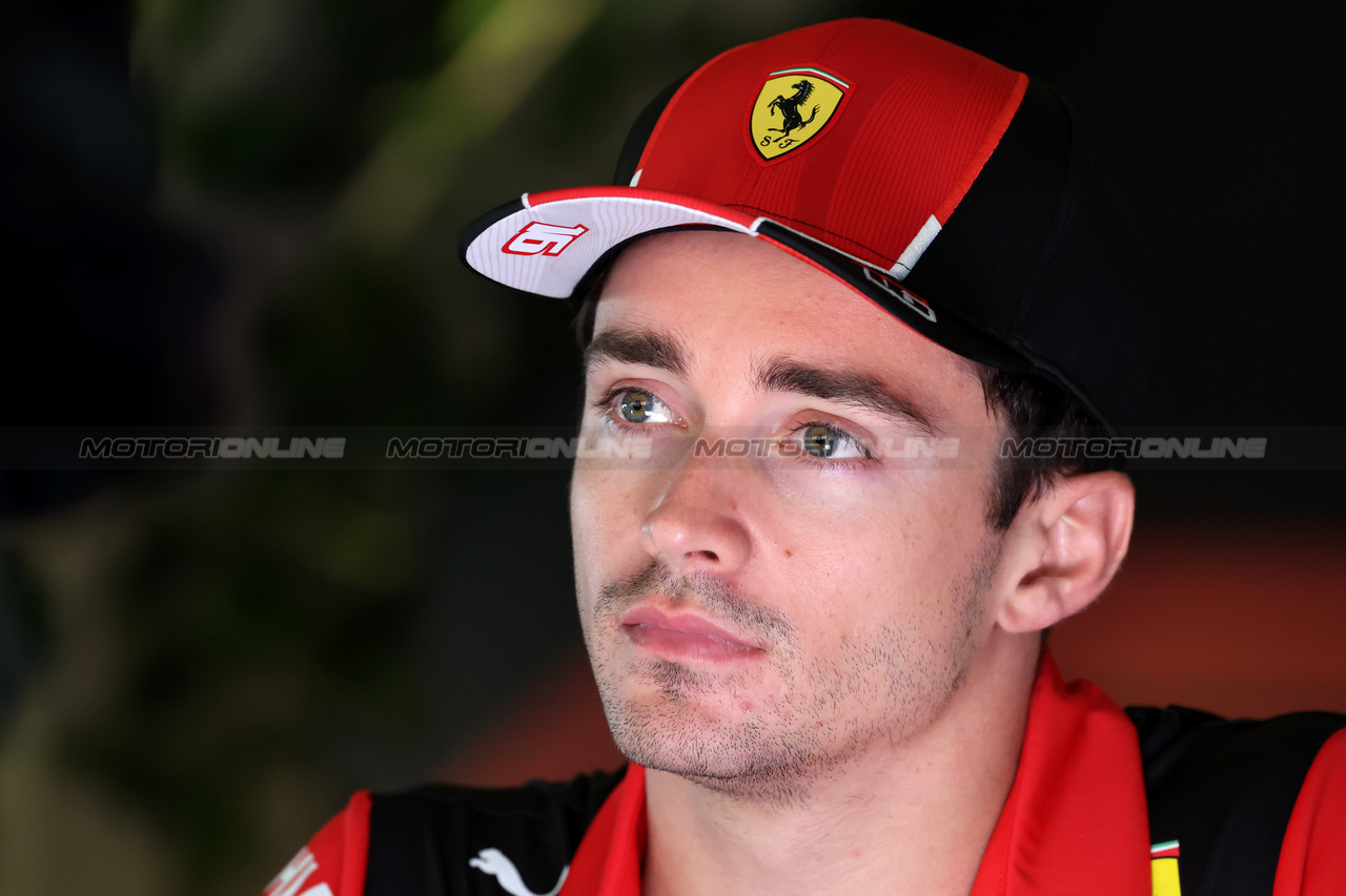 GP ARABIA SAUDITA, Charles Leclerc (MON) Ferrari.

16.03.2023. Formula 1 World Championship, Rd 2, Saudi Arabian Grand Prix, Jeddah, Saudi Arabia, Preparation Day.

- www.xpbimages.com, EMail: requests@xpbimages.com ¬© Copyright: Rew / XPB Images