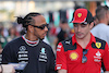 GP ARABIA SAUDITA, (L to R): Lewis Hamilton (GBR) Mercedes AMG F1 with Charles Leclerc (MON) Ferrari.
16.03.2023. Formula 1 World Championship, Rd 2, Saudi Arabian Grand Prix, Jeddah, Saudi Arabia, Preparation Day.
- www.xpbimages.com, EMail: requests@xpbimages.com ¬© Copyright: Bearne / XPB Images