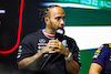 GP ARABIA SAUDITA, Lewis Hamilton (GBR) Mercedes AMG F1 in the FIA Press Conference.
16.03.2023. Formula 1 World Championship, Rd 2, Saudi Arabian Grand Prix, Jeddah, Saudi Arabia, Preparation Day.
- www.xpbimages.com, EMail: requests@xpbimages.com ¬© Copyright: XPB Images