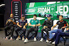 GP ARABIA SAUDITA, (L to R): Lewis Hamilton (GBR) Mercedes AMG F1; Sergio Perez (MEX) Red Bull Racing; Lance Stroll (CDN) Aston Martin F1 Team; Esteban Ocon (FRA) Alpine F1 Team; e Kevin Magnussen (DEN) Haas F1 Team, in the FIA Press Conference.
16.03.2023. Formula 1 World Championship, Rd 2, Saudi Arabian Grand Prix, Jeddah, Saudi Arabia, Preparation Day.
- www.xpbimages.com, EMail: requests@xpbimages.com ¬© Copyright: XPB Images