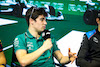 GP ARABIA SAUDITA, Lance Stroll (CDN) Aston Martin F1 Team in the FIA Press Conference.
16.03.2023. Formula 1 World Championship, Rd 2, Saudi Arabian Grand Prix, Jeddah, Saudi Arabia, Preparation Day.
- www.xpbimages.com, EMail: requests@xpbimages.com ¬© Copyright: XPB Images