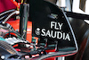 GP ARABIA SAUDITA, Aston Martin F1 Team AMR23 front wing - Fly Saudia branding.
16.03.2023. Formula 1 World Championship, Rd 2, Saudi Arabian Grand Prix, Jeddah, Saudi Arabia, Preparation Day.
- www.xpbimages.com, EMail: requests@xpbimages.com ¬© Copyright: Batchelor / XPB Images