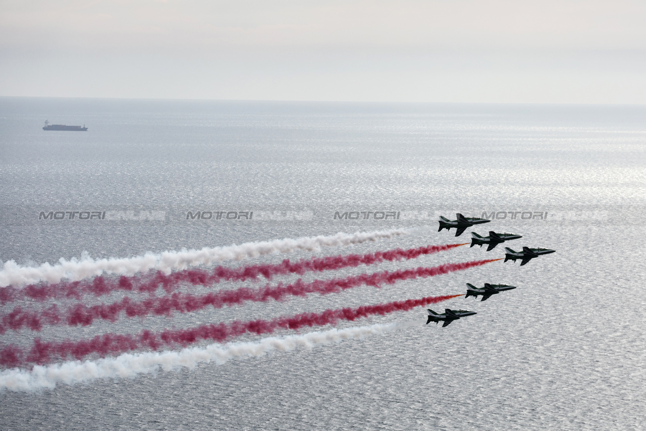 GP ARABIA SAUDITA, Circuit Atmosfera - Air display.

18.03.2023. Formula 1 World Championship, Rd 2, Saudi Arabian Grand Prix, Jeddah, Saudi Arabia, Qualifiche Day.

- www.xpbimages.com, EMail: requests@xpbimages.com © Copyright: Moy / XPB Images