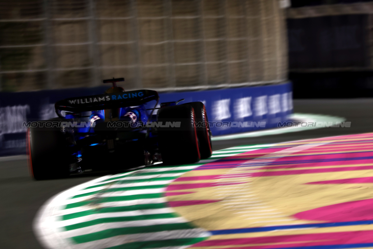 GP ARABIA SAUDITA, Alexander Albon (THA) Williams Racing FW45.

18.03.2023. Formula 1 World Championship, Rd 2, Saudi Arabian Grand Prix, Jeddah, Saudi Arabia, Qualifiche Day.

 - www.xpbimages.com, EMail: requests@xpbimages.com © Copyright: Coates / XPB Images