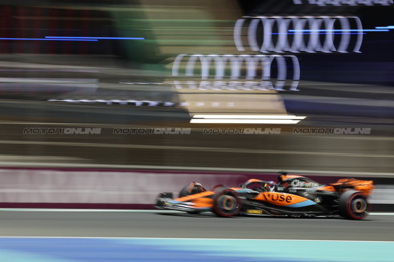 GP ARABIA SAUDITA, Oscar Piastri (AUS) McLaren MCL60.

18.03.2023. Formula 1 World Championship, Rd 2, Saudi Arabian Grand Prix, Jeddah, Saudi Arabia, Qualifiche Day.

- www.xpbimages.com, EMail: requests@xpbimages.com © Copyright: Rew / XPB Images