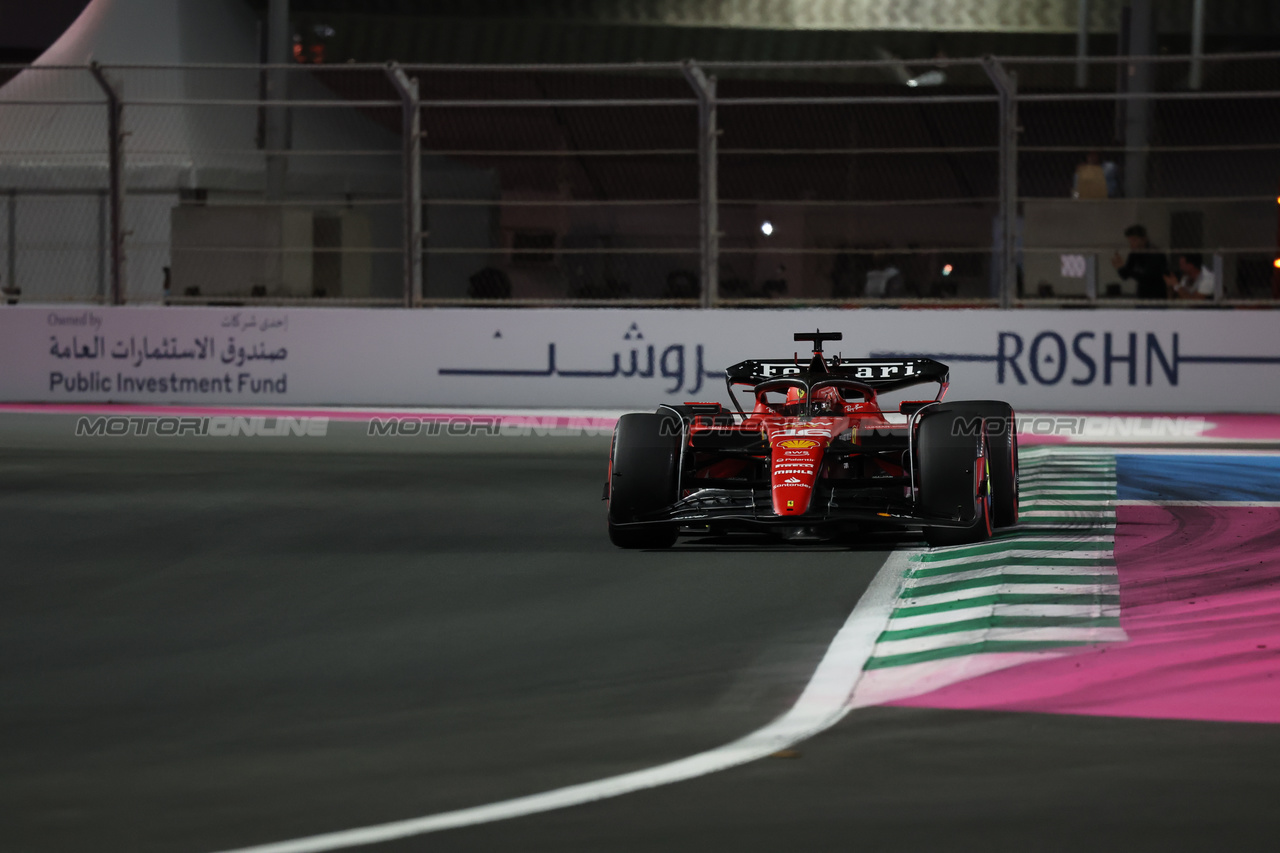 GP ARABIA SAUDITA, Charles Leclerc (MON) Ferrari SF-23.

18.03.2023. Formula 1 World Championship, Rd 2, Saudi Arabian Grand Prix, Jeddah, Saudi Arabia, Qualifiche Day.

- www.xpbimages.com, EMail: requests@xpbimages.com © Copyright: Rew / XPB Images