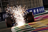 GP ARABIA SAUDITA, Kevin Magnussen (DEN) Haas VF-23 sends sparks flying.
18.03.2023. Formula 1 World Championship, Rd 2, Saudi Arabian Grand Prix, Jeddah, Saudi Arabia, Qualifiche Day.
 - www.xpbimages.com, EMail: requests@xpbimages.com © Copyright: Coates / XPB Images